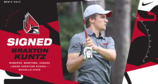 Men’s Golf Adds Braxton Kuntz to 2023 Class