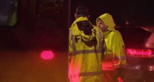 teenage boy gets leg stuck in drainage