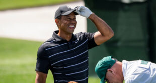At the Masters, Tiger Woods Begins to Show Acceptance