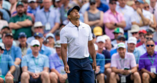 Tiger Woods, On One Good Leg, Struggles in First Round at the Masters