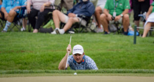 Scheffler, Hovland and Conners Share the Lead at P.G.A. Championship