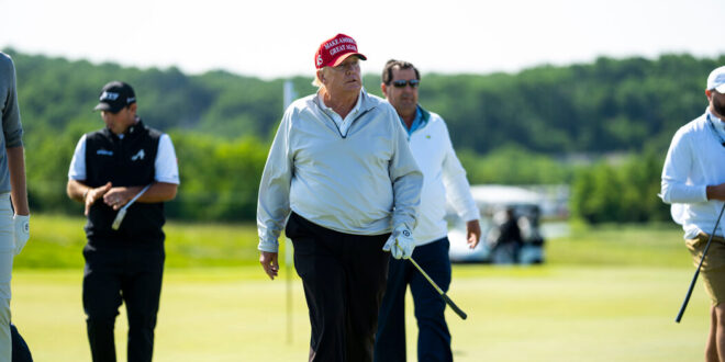 Through Ties to Saudis, Golf Deal Promises Benefits to Trump